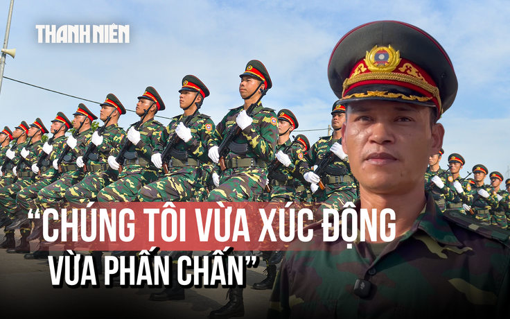 Xem đoàn Quân đội nhân dân Lào luyện tập cho A80