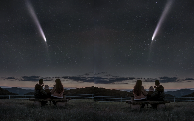 5 sao chổi sắp 'ghé' trái đất: Có sao chổi đến năm 3421 mới quay lại!