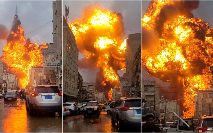 Cáo buộc Houthi dùng đạn chùm, Israel không kích thủ đô Yemen