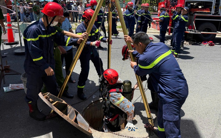 Đà Nẵng: 2 công nhân tử vong khi nạo vét cống thoát nước