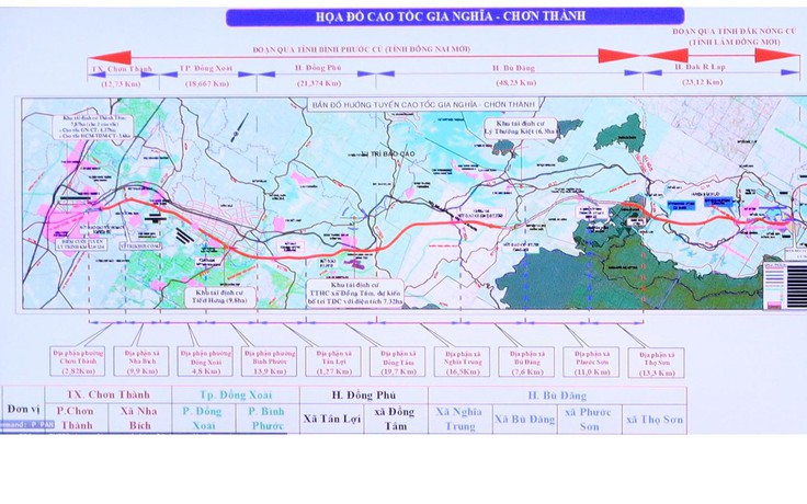 Đồng Nai: Đẩy nhanh công tác bồi thường dự án cao tốc trong năm 2025
