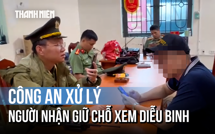 Nhận giữ chỗ xem A80 với giá 20.000 đồng, một người bị công an xử lý