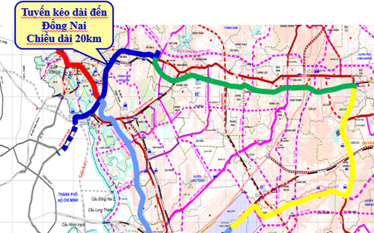Metro Suối Tiên - sân bay Long Thành: Chấp thuận cho một liên danh nghiên cứu đầu tư