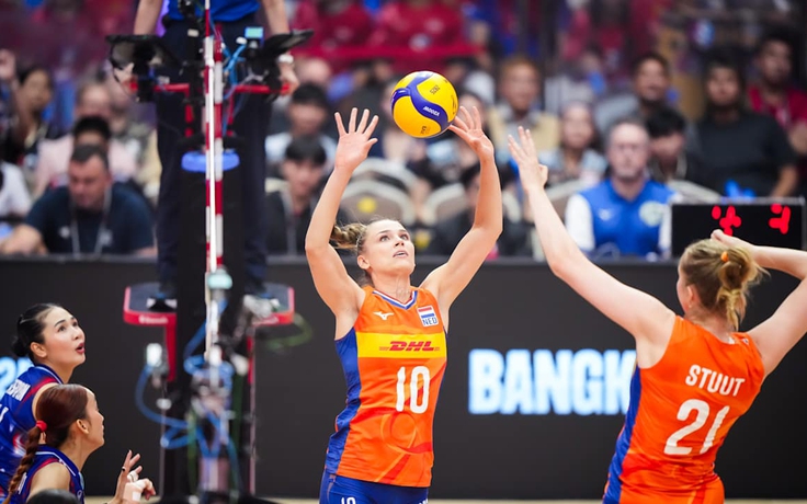 Chủ công bóng chuyền nữ Thái Lan ca ngợi 'trận đấu đẳng cấp cao' sau khi thua ngược Hà Lan