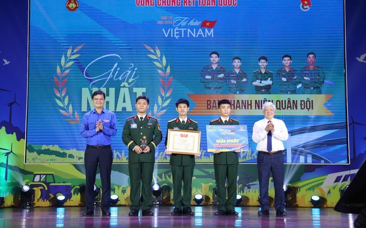 Ban Thanh niên Quân đội đạt giải nhất cuộc thi trực tuyến 'Tự hào Việt Nam'