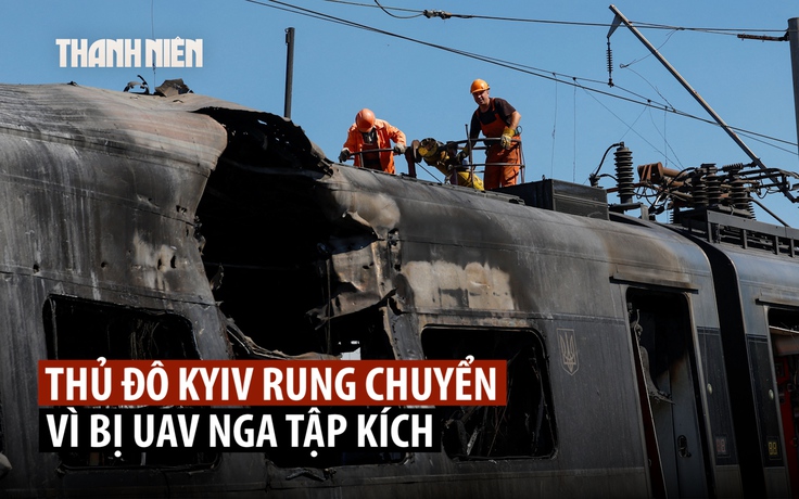 Nga tập kích dữ dội Kyiv, Ukraine tung UAV tấn công Crimea