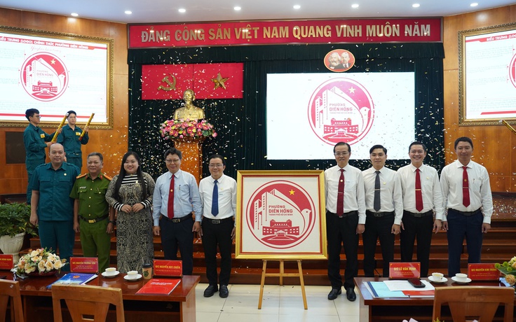 TP.HCM: Phường Diên Hồng lý giải ý nghĩa logo chính thức của phường
