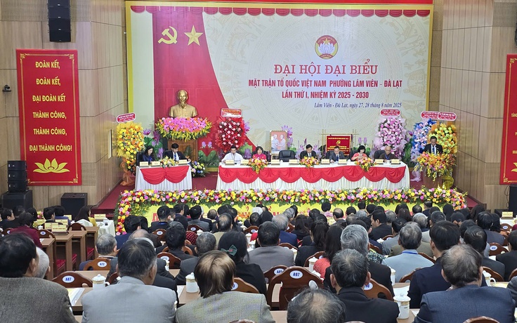 Trực tuyến Đại hội điểm MTTQ VN P.Lâm Viên - Đà Lạt đến 123 phường, xã