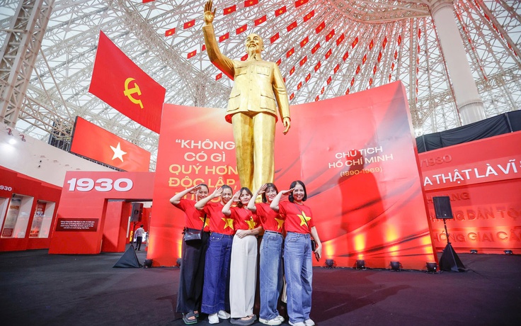 Những 'tọa độ check-in' tại Triển lãm thành tựu đất nước 80 năm