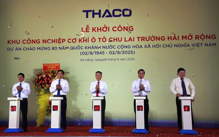 THACO khởi công khu công nghiệp cơ khí ô tô gần 8.000 tỉ đồng