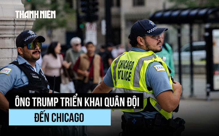 Chicago lo lắng khi ông Trump có thể đưa vệ binh vào thành phố