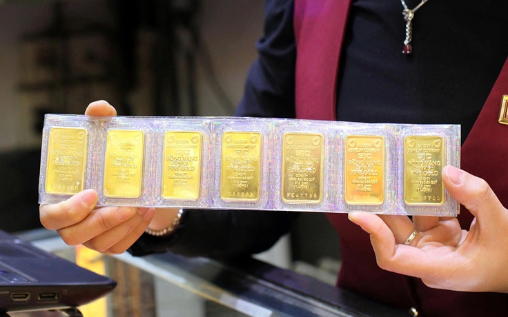 USD giảm, giá vàng vẫn tăng phi mã