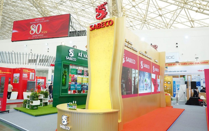 SABECO khẳng định vị thế thương hiệu quốc gia tại Triển lãm Thành tựu Đất nước 2025