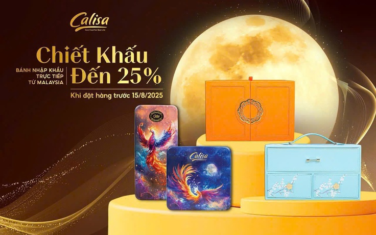 Calisa ra mắt hai bộ sưu tập độc quyền bánh trung thu năm 2025.