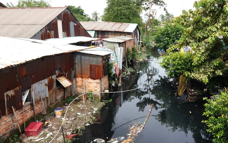 Dự án cải tạo tuyến rạch gần 2.000 tỉ ở TP.HCM 'đứng bánh' cả chục năm