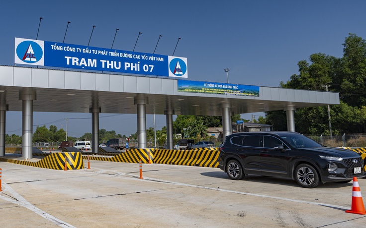 Từ 10.8 thu phí cao tốc Bến Lức - Long Thành