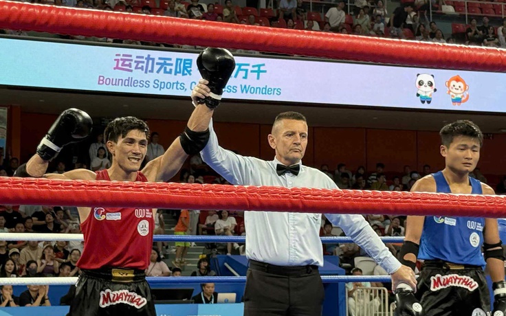 Đánh bại võ sĩ chủ nhà Trung Quốc, Nguyễn Trần Duy Nhất vào bán kết World Games