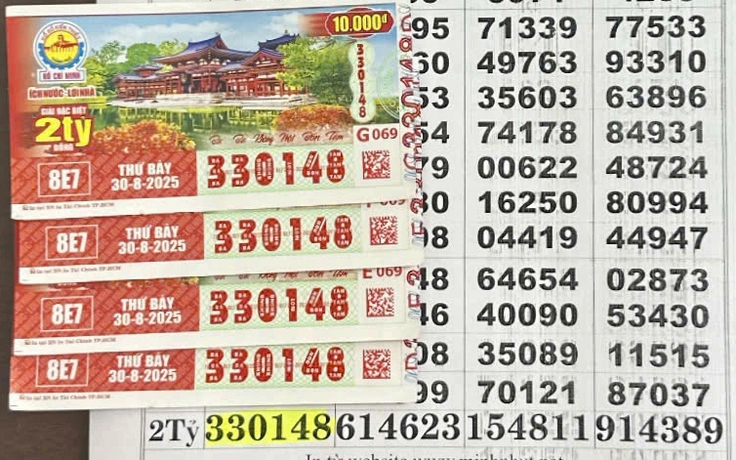 Phát hiện trúng độc đắc 8 tỉ xổ số miền Nam đài TP.HCM nhờ... đọc Báo Thanh Niên
