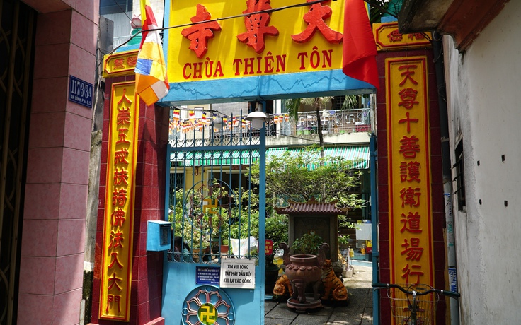 Ngôi chùa nhỏ trong hẻm phường An Đông: Còn giữ căn 'hầm' bí mật thời kháng chiến