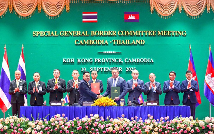 Campuchia, Thái Lan ký loạt thỏa thuận trong cuộc họp ủy ban biên giới