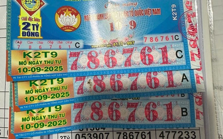 Người buôn trái cây trúng độc đắc 6 tỉ xổ số miền Nam, gửi tiết kiệm