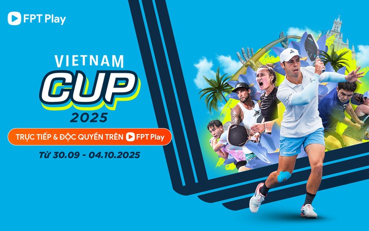 Xem các tay vợt pickleball hàng đầu tranh tài ở PPA Tour Asia - Vietnam Cup 2025 trên kênh nào?