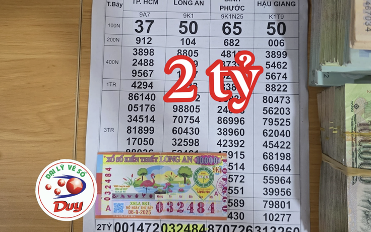 Mua vé số rồi quên dò, người phụ nữ miền Tây phát hiện trúng độc đắc