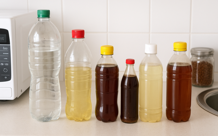 Tái sử dụng chai nhựa để đựng nước uống, gia vị có gây hại sức khỏe?