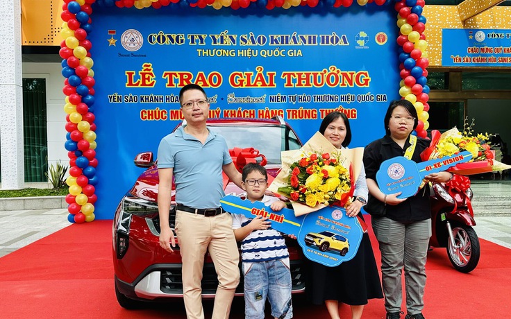 16 năm dùng yến sào, người phụ nữ ở TP.HCM bất ngờ trúng thưởng ô tô