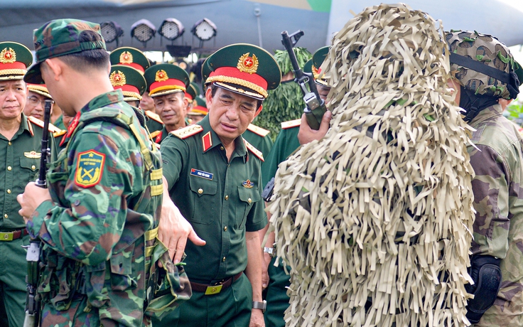 Điểm đặc biệt trang phục lính bắn tỉa, K23 được Bộ trưởng Quốc phòng đánh giá cao