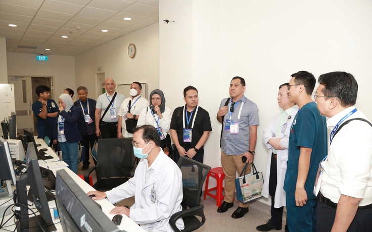 Y tế kỹ thuật cao gây ấn tượng với lãnh đạo bệnh viện châu Á