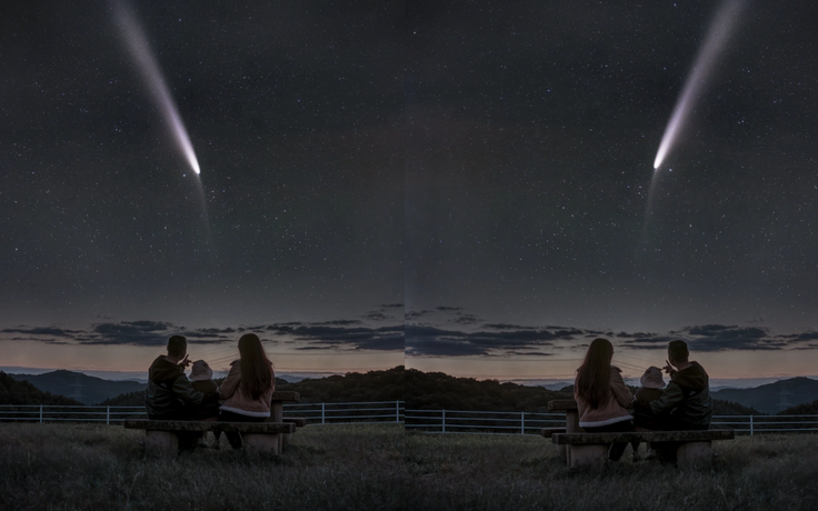 Mới phát hiện một sao chổi đang sáng rực trên bầu trời: Người Việt có nhìn thấy?