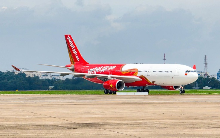 Vietjet đón tàu bay thân rộng mới, nâng đội bay lên 121 chiếc