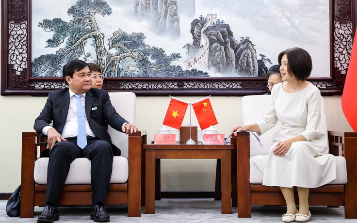 Đoàn đại biểu Báo Thanh Niên thăm và làm việc tại Bắc Kinh