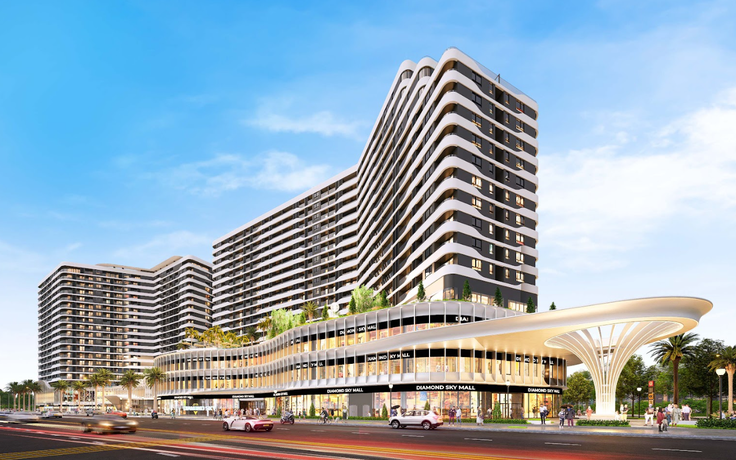 Căn hộ cao cấp và TTTM Diamond Sky: Số lượng giới hạn – Giá trị đỉnh cao