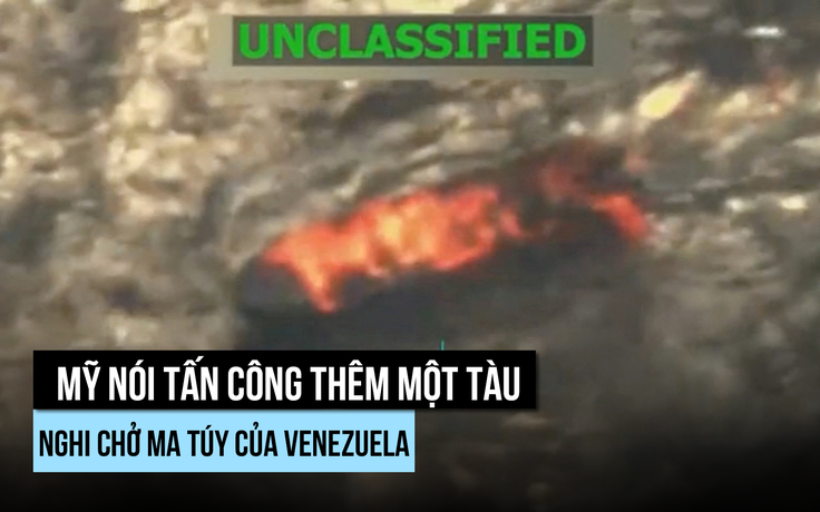 Ông Trump nói Mỹ phá hủy thêm một 'thuyền ma túy' Venezuela