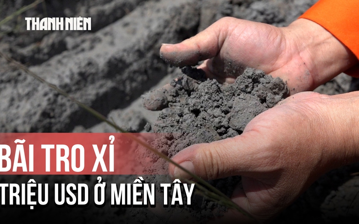 Bãi tro xỉ trở thành mỏ vật liệu triệu USD ở miền Tây