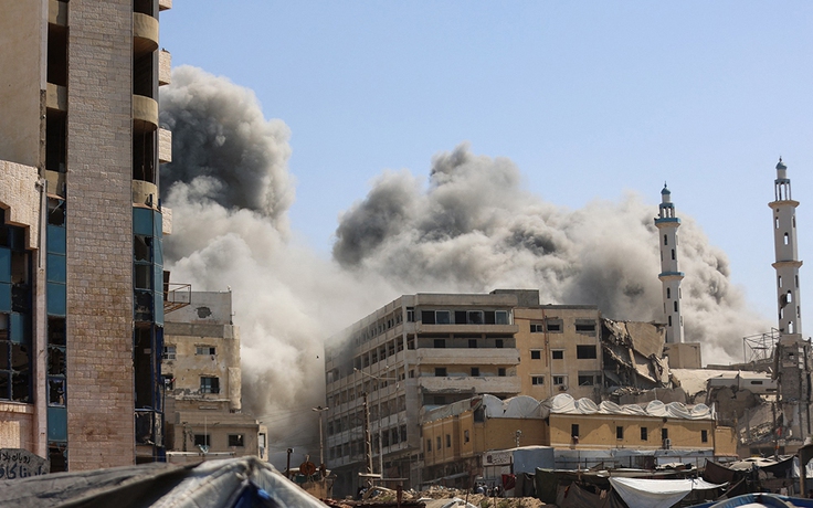 Israel bắt đầu cuộc tấn công lớn ở TP.Gaza