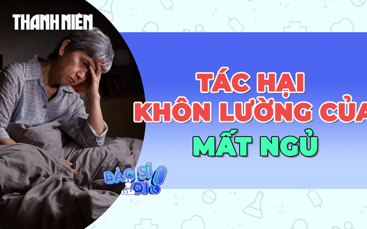 Mất ngủ mãn tính làm tăng nguy cơ suy giảm trí nhớ và lão hóa não