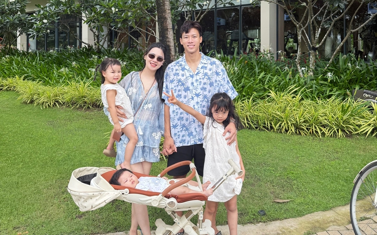 Gia đình cầu thủ Quế Ngọc Hải là 'Gia đình trẻ tiêu biểu'