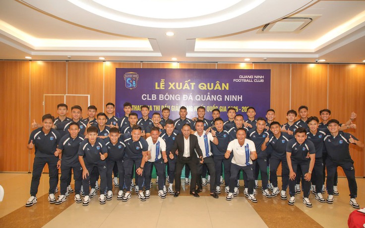 Đội Quảng Ninh quyết tâm giành vé V-League, cuộc đua tranh suất thăng hạng nóng bỏng
