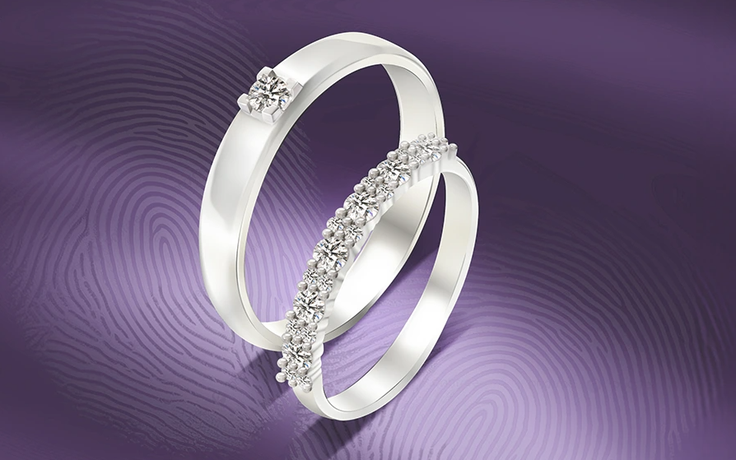 Bí kíp sắm nhẫn cưới kim cương cho các cặp đôi
