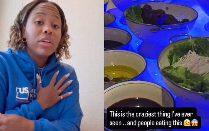 Chê món ăn Trung Quốc, tay vợt người Mỹ phải xin lỗi