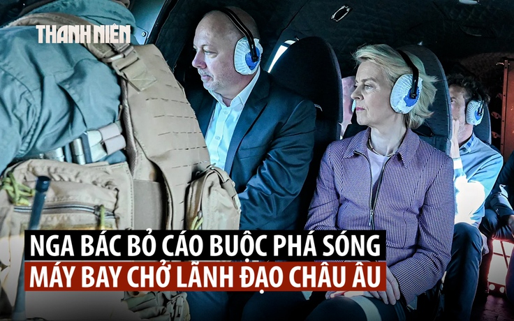 Flightradar phản bác thông tin định vị GPS máy bay của chủ tịch EU bị phá hoại