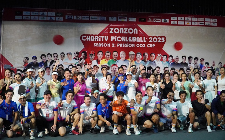 NSND Việt Anh cùng các người đẹp khuấy động giải ZonZon Pickleball Charity 2025