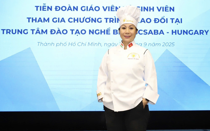 Nữ bếp trưởng U.60 trở lại giảng đường học nghề, nhận cơ hội sang Hungary học tập