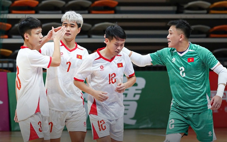 Futsal Việt Nam đặt một chân vào VCK châu Á, Trung Quốc sớm dừng chân