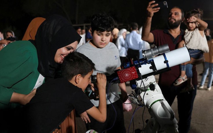 Sự kiện thiên văn hiếm 'các hành tinh thẳng hàng' dịp thu phân