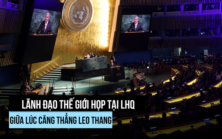 Lãnh đạo thế giới họp Đại hội đồng Liên Hiệp Quốc giữa xung đột, căng thẳng toàn cầu