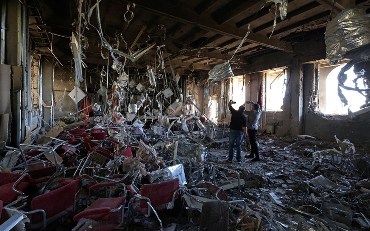 Nga nói Ukraine không kích 8 tỉnh và bán đảo Crimea